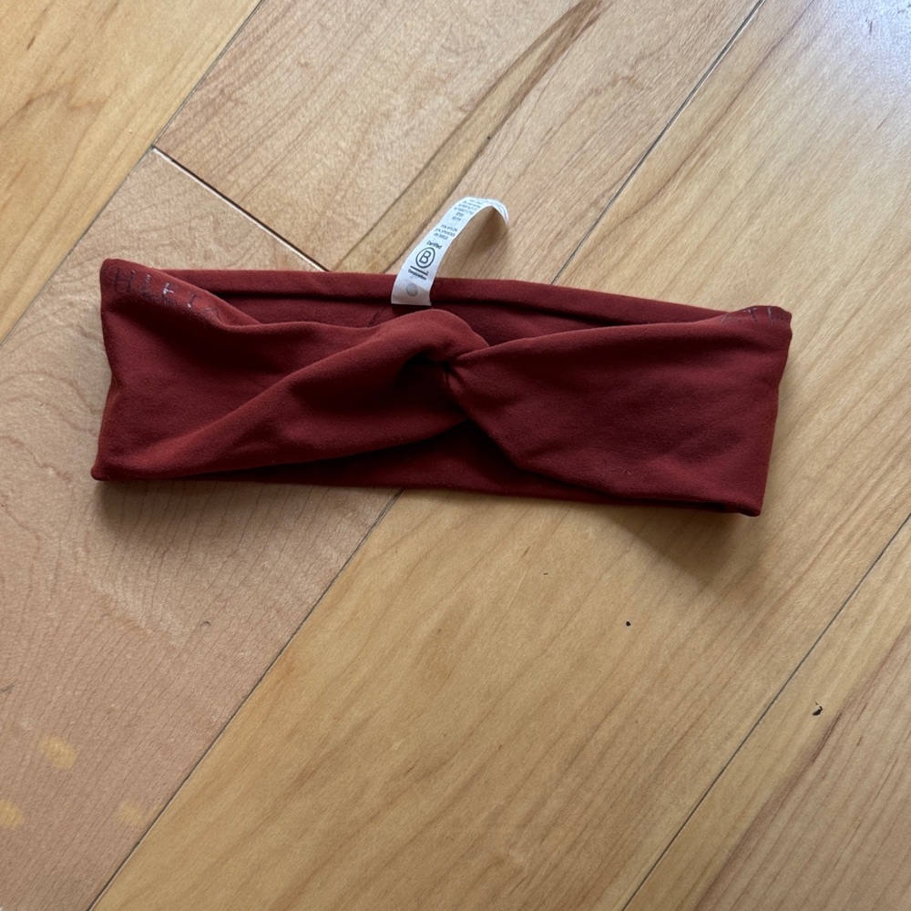 Athleta Twist Knot Headband in Rust